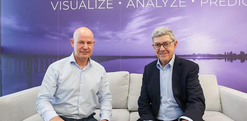 בנעד גולדווסר, יו''ר וממייסדי אודיסייט, ויהוא עופר, מנכ''ל החברה / צילום: שלומי יוסף בנעד גולדווסר, יו''ר וממייסדי אודיסייט, ויהוא עופר, מנכ''ל החברה / צילום: שלומי יוסף