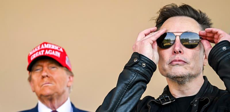 אילון מאסק ודונלד טראמפ / צילום: ap, Brandon Bell אילון מאסק ודונלד טראמפ / צילום: ap, Brandon Bell