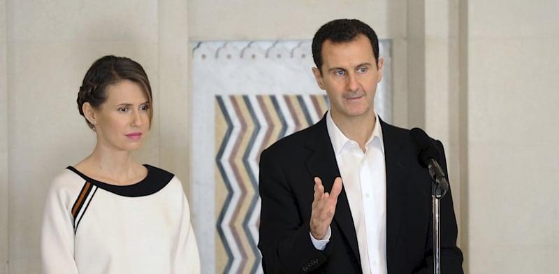 בשאר ואסמא אל אסד / צילום: Reuters, Sana Sana בשאר ואסמא אל אסד / צילום: Reuters, Sana Sana