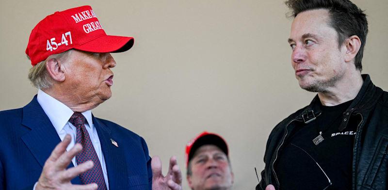 דונלד טראמפ ואילון מאסק. מהות השותפות טרם התבהרה / צילום: Reuters, Brandon Bell דונלד טראמפ ואילון מאסק. מהות השותפות טרם התבהרה / צילום: Reuters, Brandon Bell