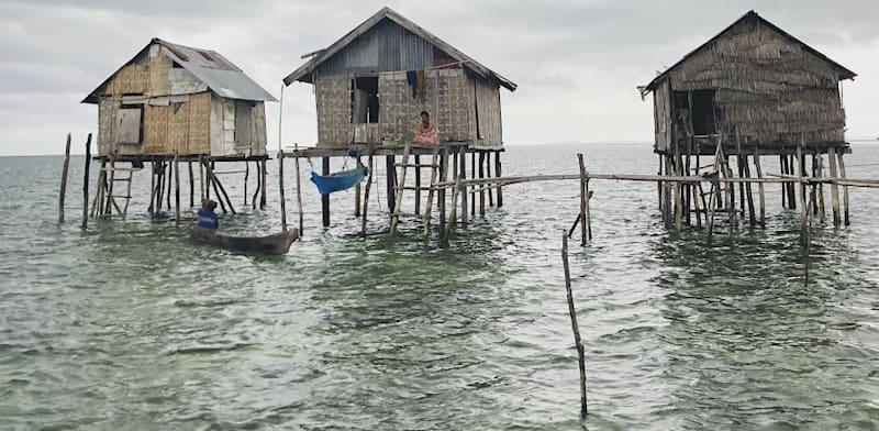 מגורי שבט הבג'או באינדונזיה / צילום: באדיבות ד''ר וונקי אריאנדו מגורי שבט הבג'או באינדונזיה / צילום: באדיבות ד''ר וונקי אריאנדו