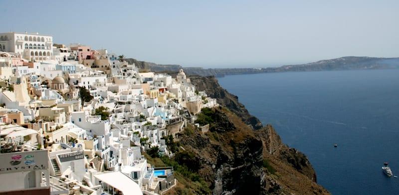 האי סנטוריני, יוון / צילום: ap, Kristi Eaton האי סנטוריני, יוון / צילום: ap, Kristi Eaton