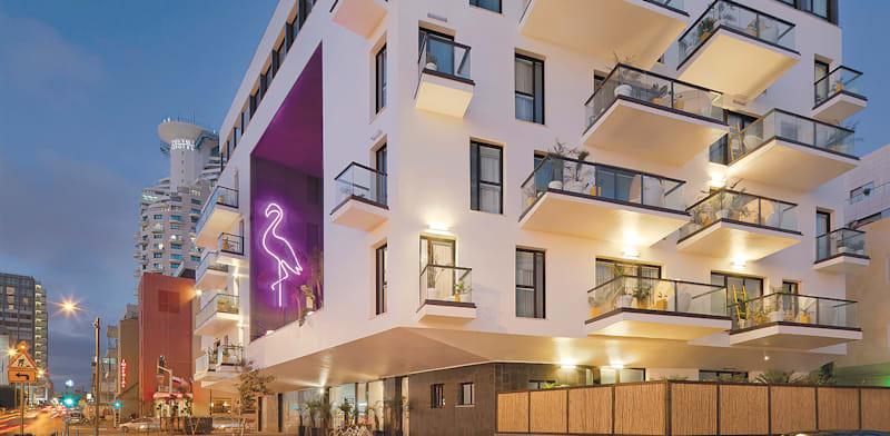 מלון של רשת בראון בתל אביב / צילום: אסף פינצוק מלון של רשת בראון בתל אביב / צילום: אסף פינצוק