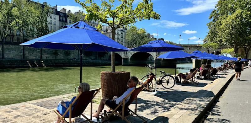 פינת ישיבה על גדות הסיין. כבישים ראשיים יוסבו לשבילי רכיבה / צילום: Shutterstock פינת ישיבה על גדות הסיין. כבישים ראשיים יוסבו לשבילי רכיבה / צילום: Shutterstock