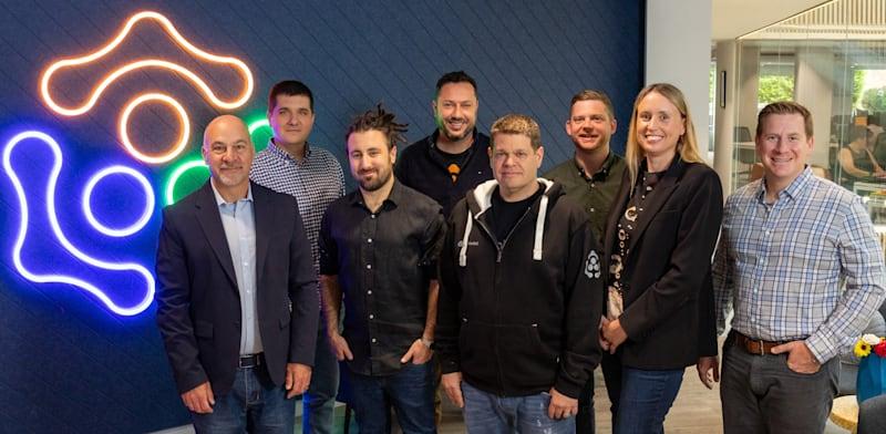 הנהלת טריפלדוט. במרכז: המייסדים ליאור שיף ואייל חמיידס / צילום: Paul Clarke הנהלת טריפלדוט. במרכז: המייסדים ליאור שיף ואייל חמיידס / צילום: Paul Clarke