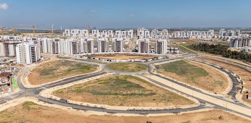 בנייה חדשה בנתיבות / צילום: אייל תגר בנייה חדשה בנתיבות / צילום: אייל תגר