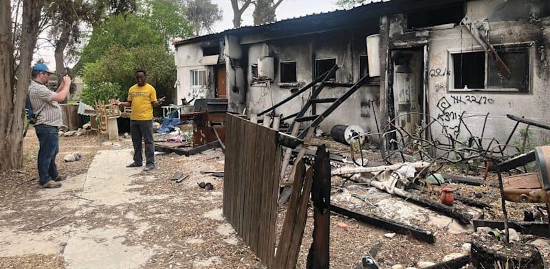 ההרס בניר עוז אחרי ה-7 באוקטובר / צילום: באדיבות משרד התפוצות והמאבק באנטישמיות ההרס בניר עוז אחרי ה-7 באוקטובר / צילום: באדיבות משרד התפוצות והמאבק באנטישמיות