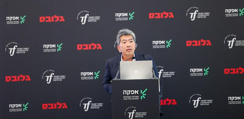 נוריהיסה ואדה, ראש הוועדה לקידום טכנולוגיות בחינוך ביפן, בכנס מיומנויות המחר / צילום: שלומי יוסף נוריהיסה ואדה, ראש הוועדה לקידום טכנולוגיות בחינוך ביפן, בכנס מיומנויות המחר / צילום: שלומי יוסף