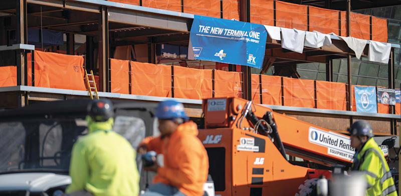 שדה התעופה JFK, ניו יורק. טרמינל 1 החדש / צילום: Reuters, USA TODAY NETWORK שדה התעופה JFK, ניו יורק. טרמינל 1 החדש / צילום: Reuters, USA TODAY NETWORK