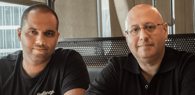 מייסדי פינדינגס, קובי פרידמן (ימין) ויונתן פרי / צילום: אורנה חלף מייסדי פינדינגס, קובי פרידמן (ימין) ויונתן פרי / צילום: אורנה חלף