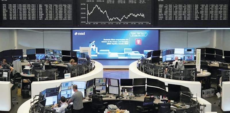 הבורסה בפרנקפורט / צילום: Reuters, Staff הבורסה בפרנקפורט / צילום: Reuters, Staff