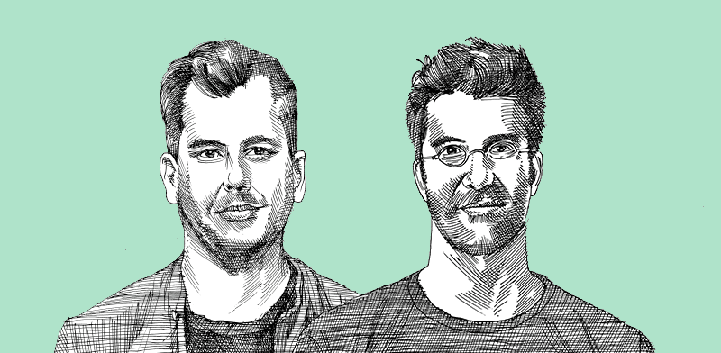 צילום: בר־זאב ממייסדי איירון סורס (מנכ''ל) וזיג, ועומר קפלן ממייסדי איירון סורס וזיג / איור: גיל ג'יבלי צילום: בר־זאב ממייסדי איירון סורס (מנכ''ל) וזיג, ועומר קפלן ממייסדי איירון סורס וזיג / איור: גיל ג'יבלי