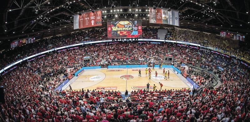 דרבי הכדורסל בין מכבי תל אביב והפועל תל אביב / צילום: עודד קרני דרבי הכדורסל בין מכבי תל אביב והפועל תל אביב / צילום: עודד קרני