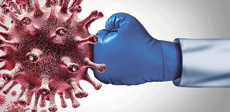 מערכת החיסון נלחמת חזרה / צילום: Shutterstock מערכת החיסון נלחמת חזרה / צילום: Shutterstock