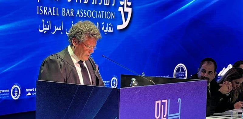 צילום: בית המשפט העליון, השופט יצחק עמית, בכנס ההסמכה לעריכת דין, הערב צילום: בית המשפט העליון, השופט יצחק עמית, בכנס ההסמכה לעריכת דין, הערב