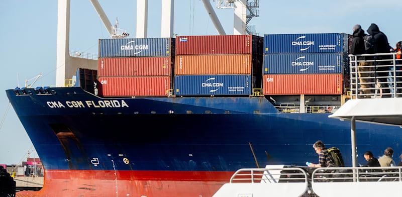 ספינת מטען / צילום: ap, Noah Berger ספינת מטען / צילום: ap, Noah Berger