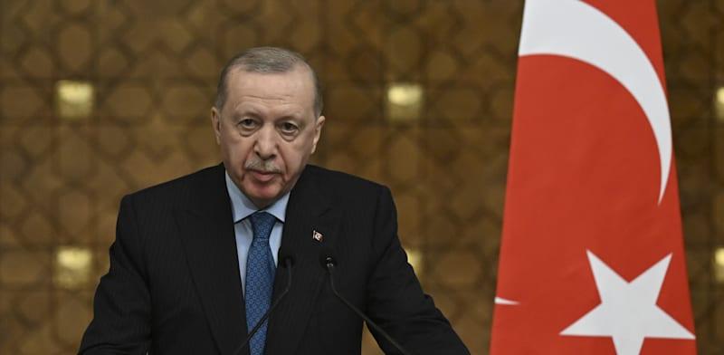 נשיא טורקיה, רג'פ טאיפ ארדואן / צילום: Reuters, Anadolu נשיא טורקיה, רג'פ טאיפ ארדואן / צילום: Reuters, Anadolu