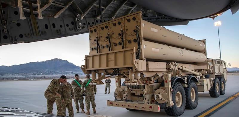 סוללת טילי THAAD / צילום: Staff Sgt. Cory D. Payne סוללת טילי THAAD / צילום: Staff Sgt. Cory D. Payne